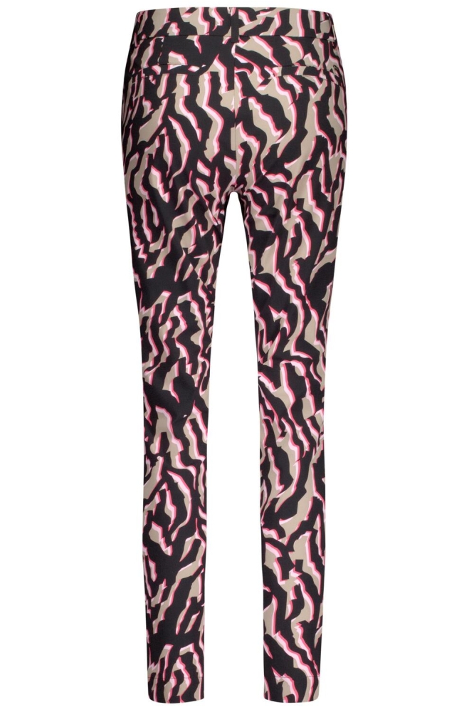 COLETTE TROUSER L14 496 2329 ZEBRA PRINT